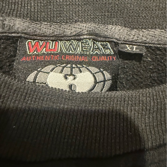 Vintage 90’s Rare Loud Records Wu-Wear Wu-Tang Crewneck Sweatshirt XL - Picture 7 of 7